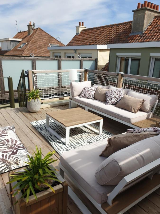 Sangatte " Les Terrasses" Maison Front De Mer Les Pieds Dans L'Eau Pleine De Charme Cap Blanc Nez Cote D'Opale Exterior foto